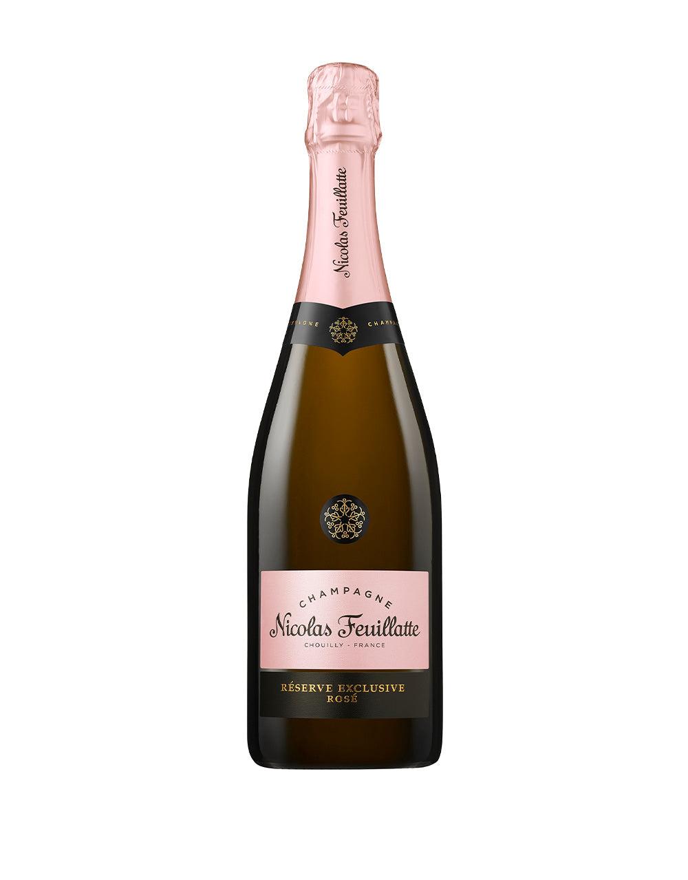 NICOLAS FEUILLATTE RÉSERVE EXCLUSIVE ROSÉ CHAMPAGNE BRUT ROSÉ