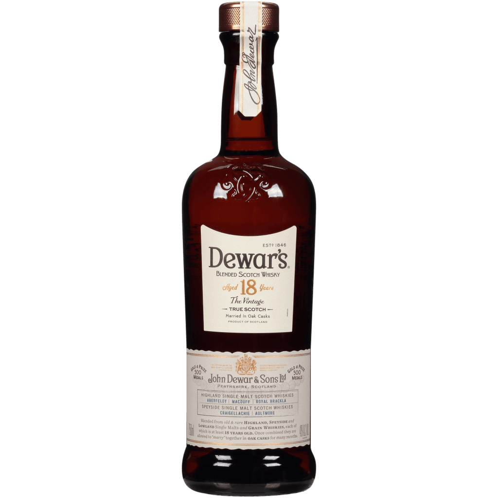 DEWAR'S 18 YEAR OLD