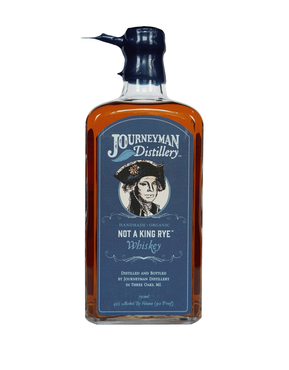 JOURNEYMAN DISTILLERY NOT A KING RYE WHISKEY