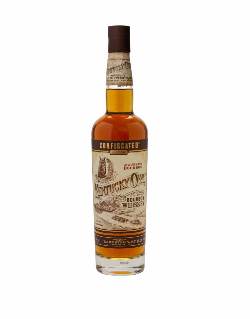 KENTUCKY OWL CONFISCATED KENTUCKY STRAIGHT BOURBON WHISKEY