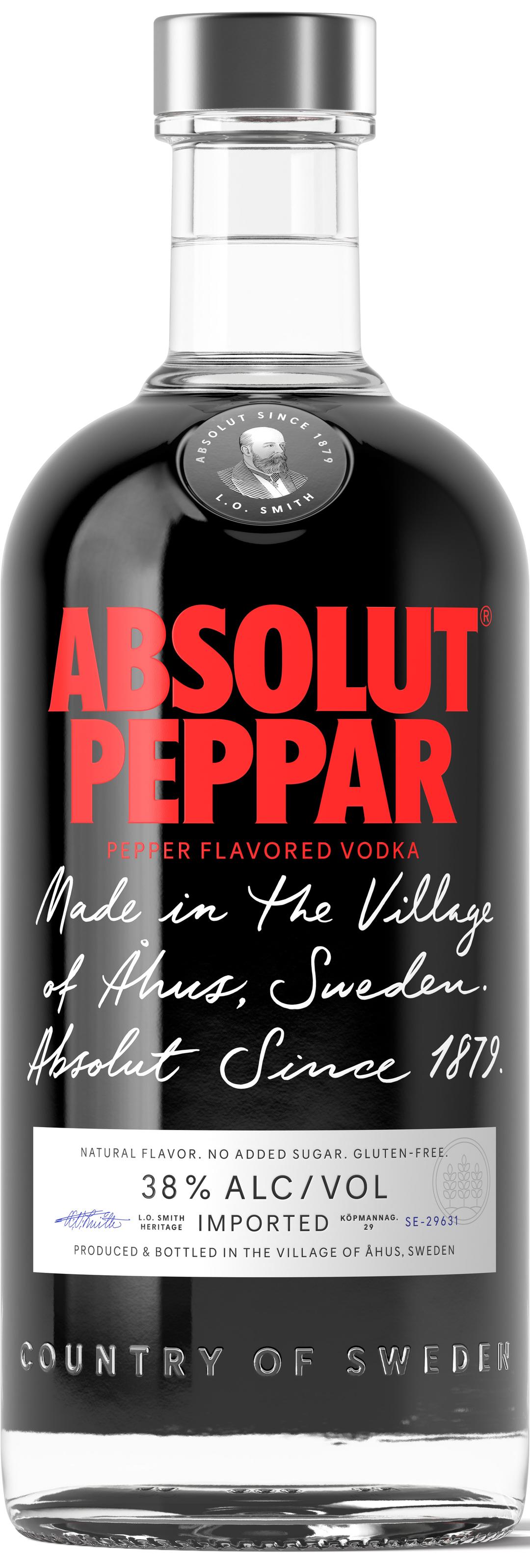 ABSOLUT PEPPAR VODKA