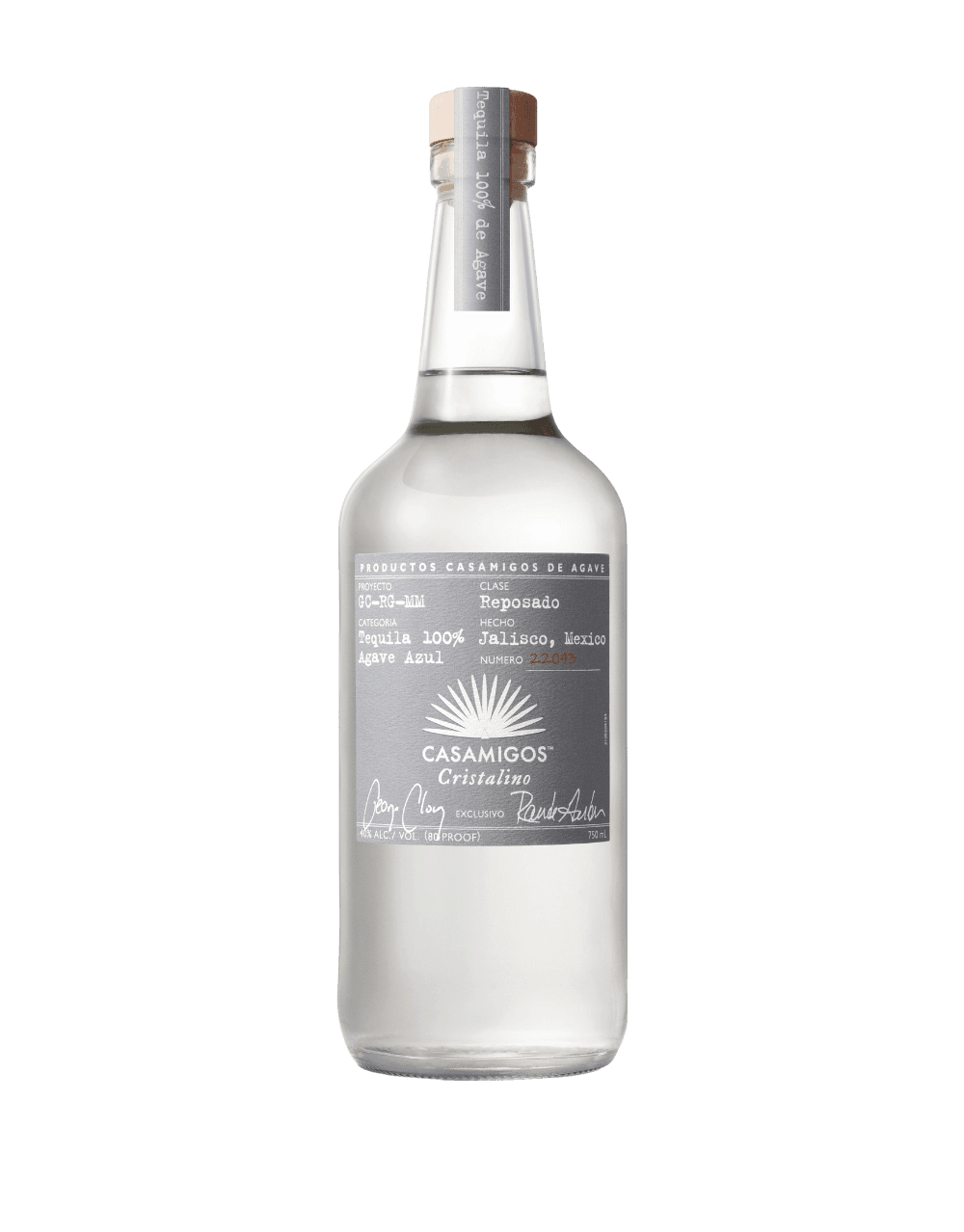 CASAMIGOS CRISTALINO TEQUILA