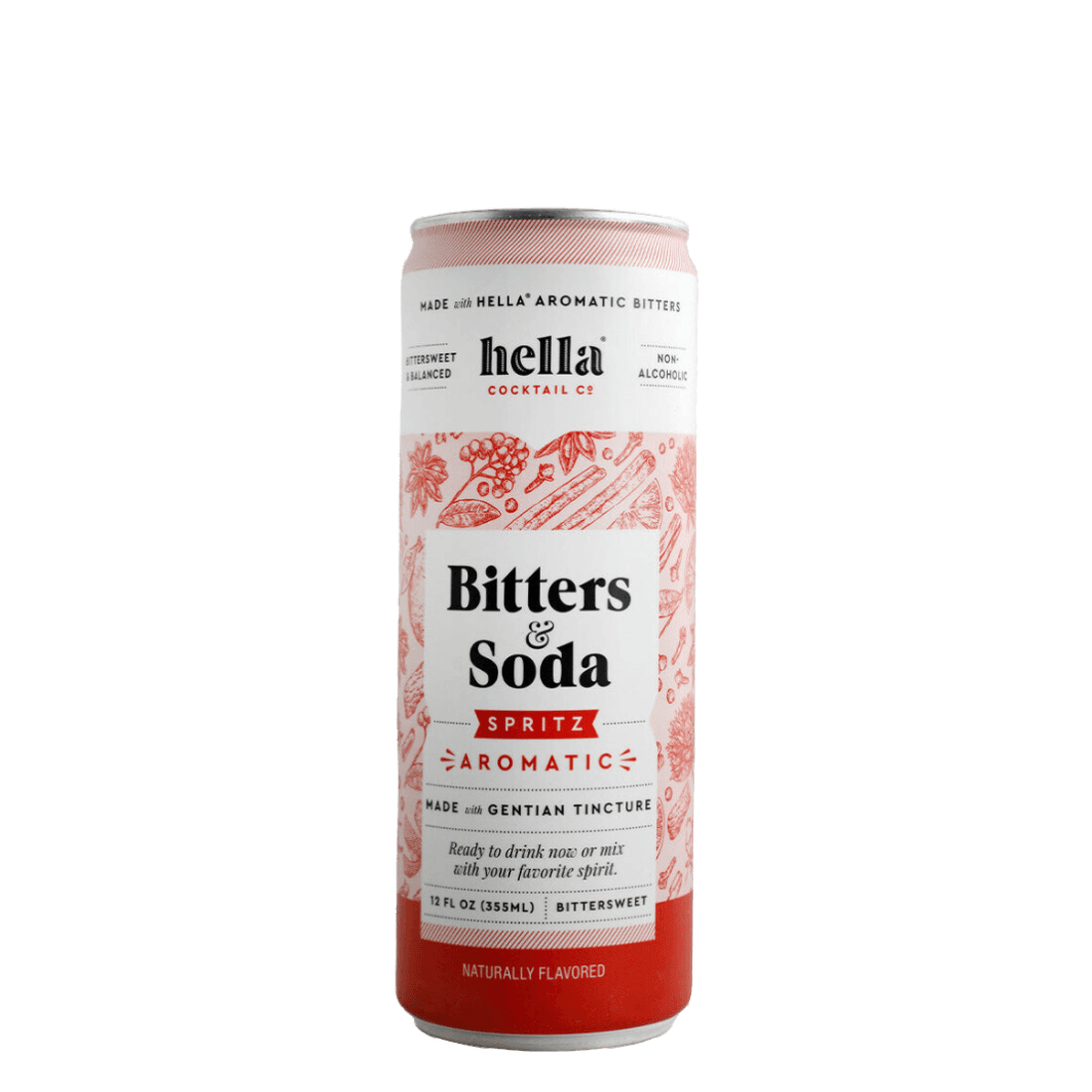 HELLA COCKTAIL CO. BITTERS & SODA SPRITZ AROMATIC