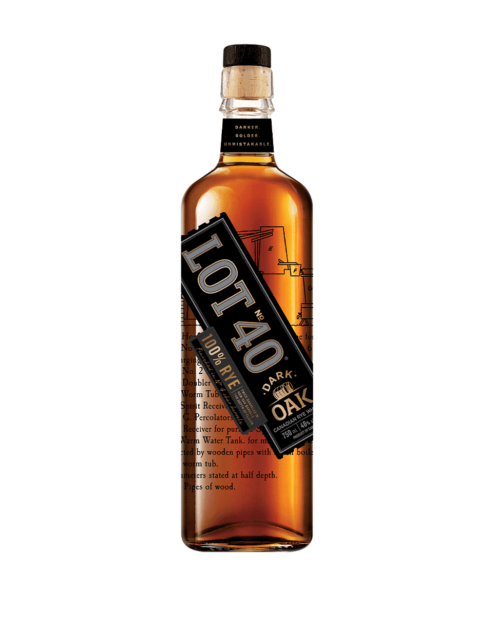 LOT NO. 40 DARK OAK RYE WHISKY