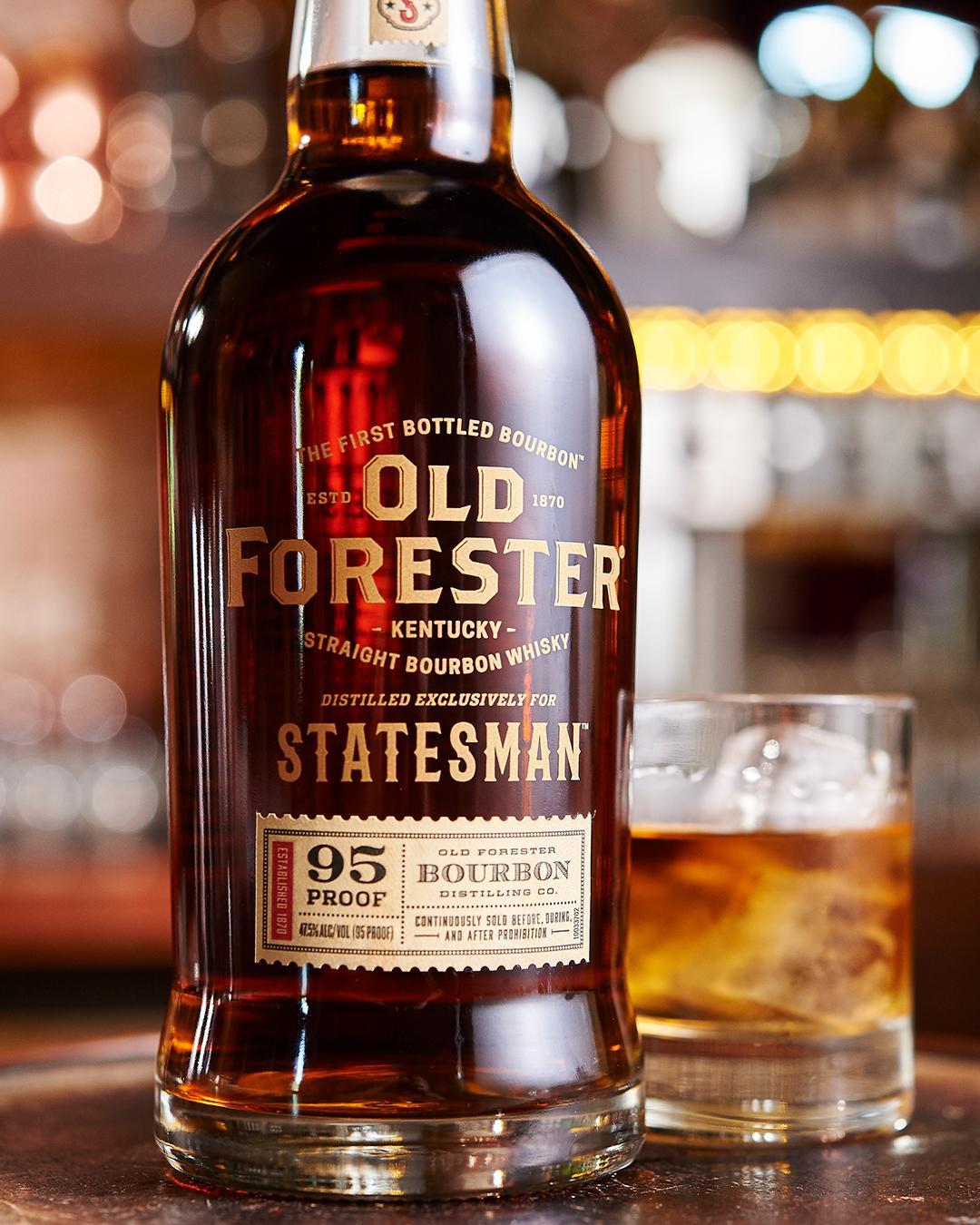 OLD FORESTER STATESMAN BOURBON WHISKY