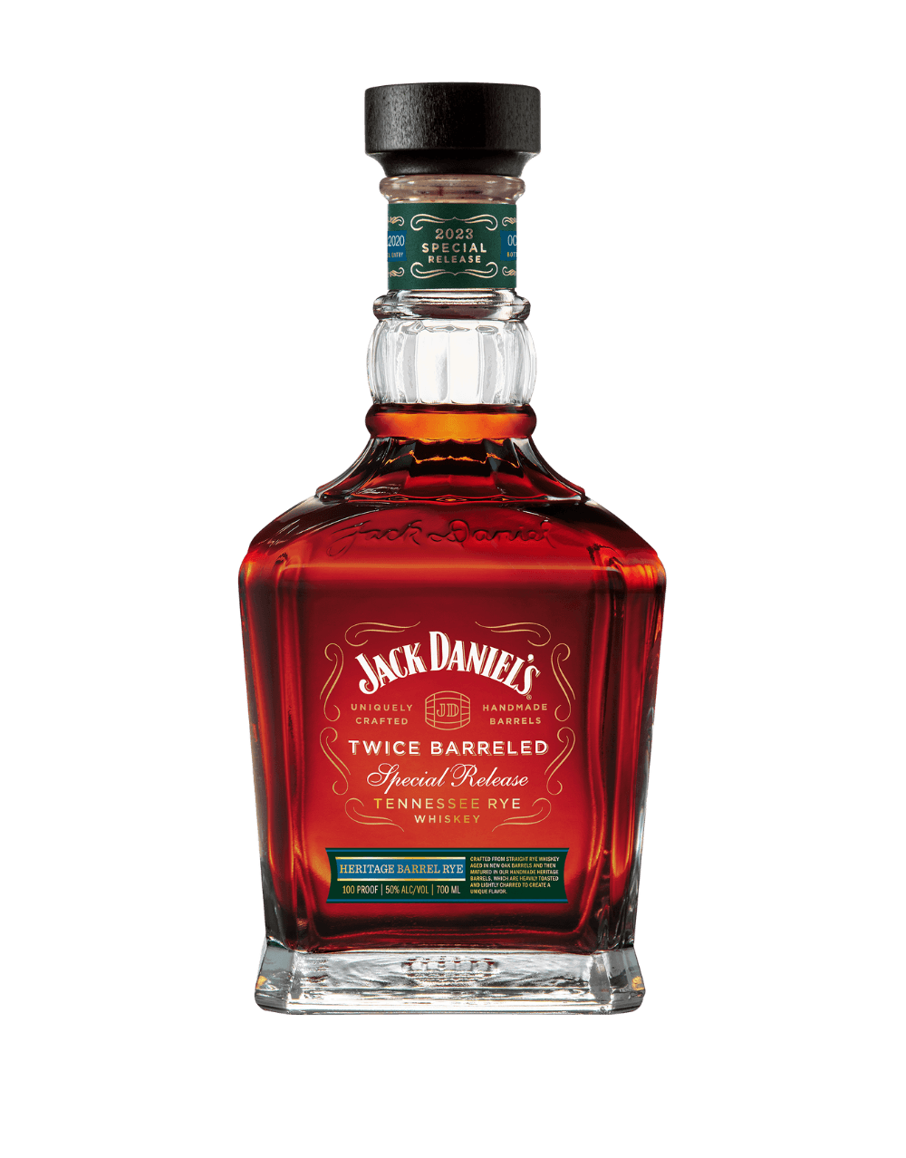 JACK DANIEL'S 2023 TWICE BARRELED HERITAGE BARREL RYE