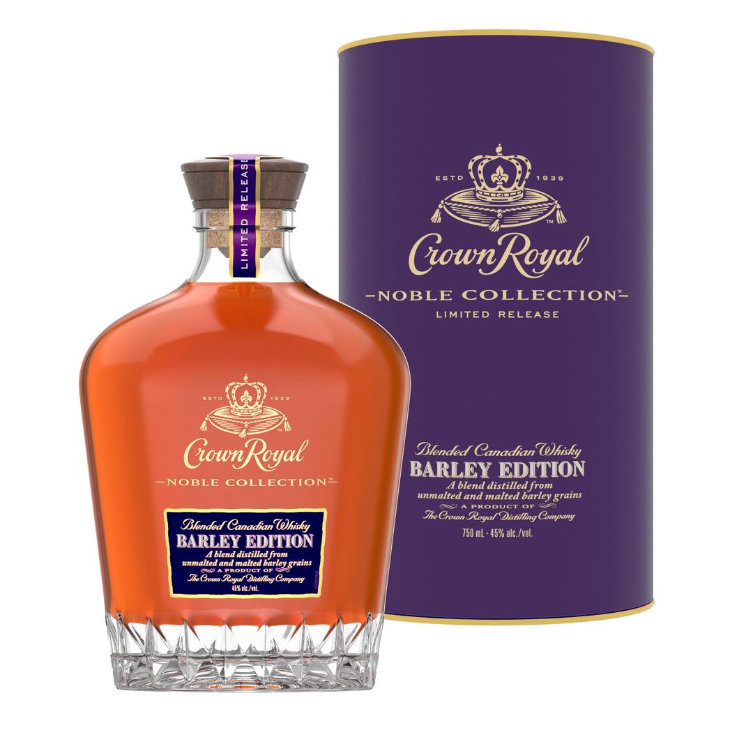 CROWN ROYAL NOBLE COLLECTION BARLEY EDITION BLENDED CANADIAN WHISKY