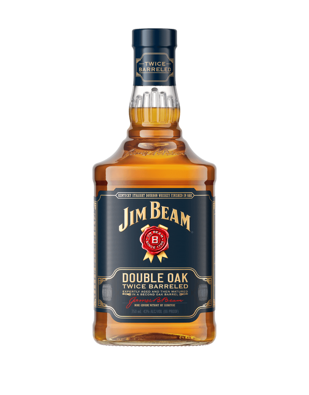 JIM BEAM DOUBLE OAK BOURBON WHISKEY