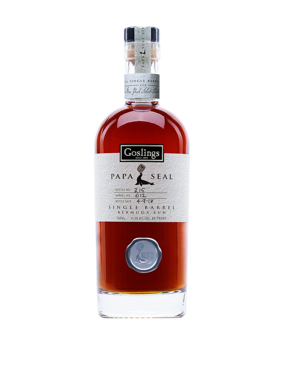 GOSLINGS PAPA SEAL SINGLE BARREL BERMUDA RUM