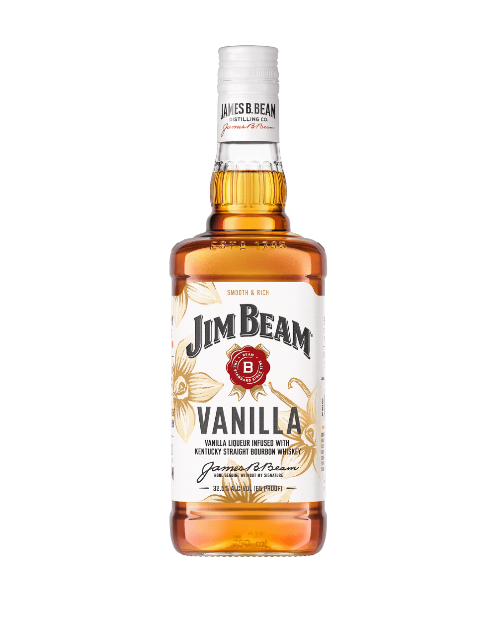 JIM BEAM VANILLA BOURBON WHISKEY