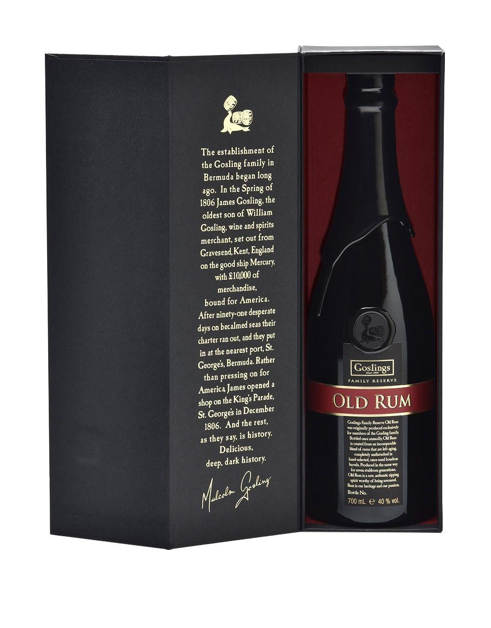 GOSLINGS FAMILY RESERVE OLD RUM