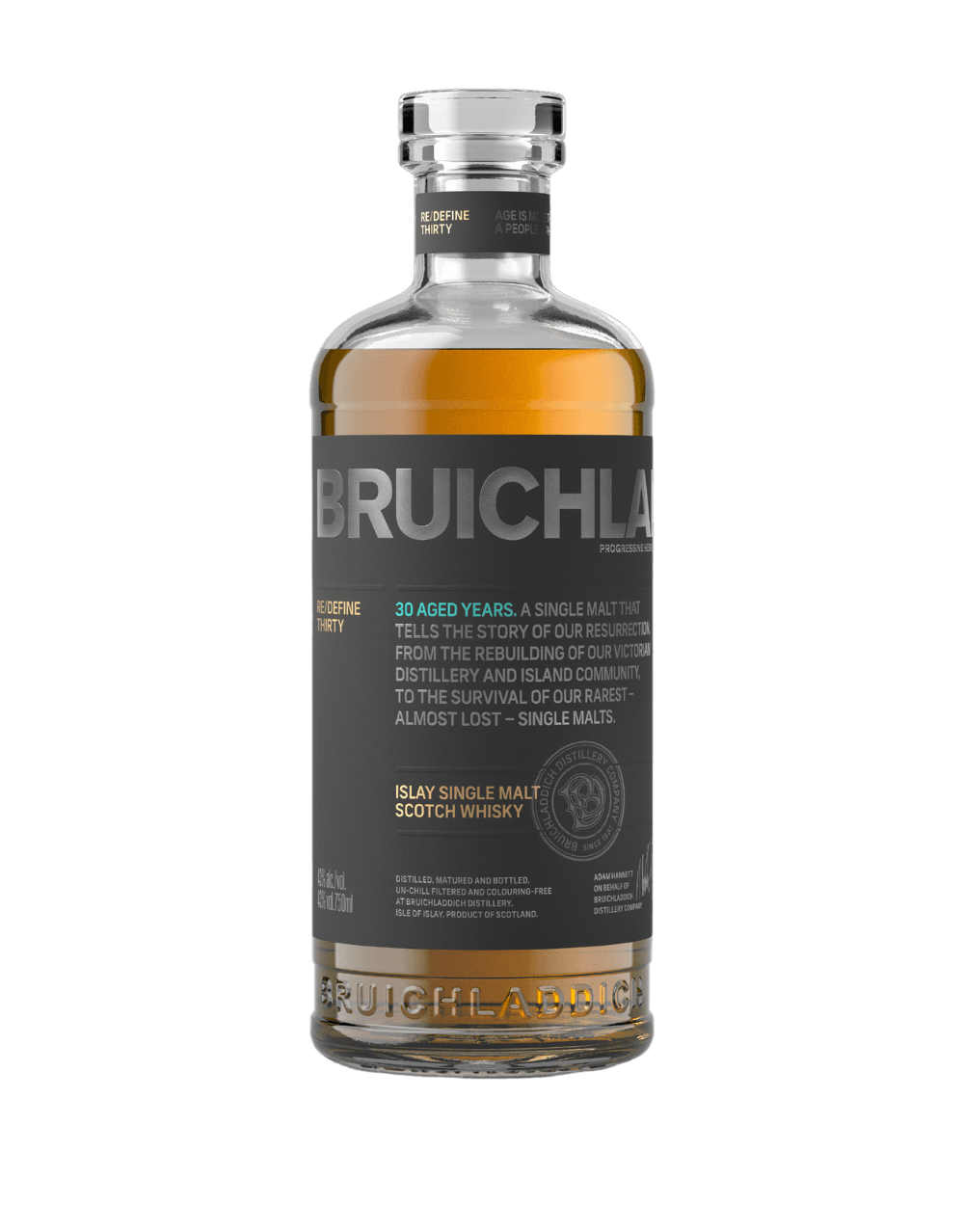 BRUICHLADDICH® THIRTY SINGLE MALT SCOTCH WHISKY