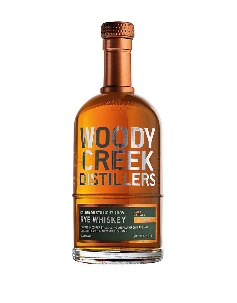 WOODY CREEK DISTILLERS RYE