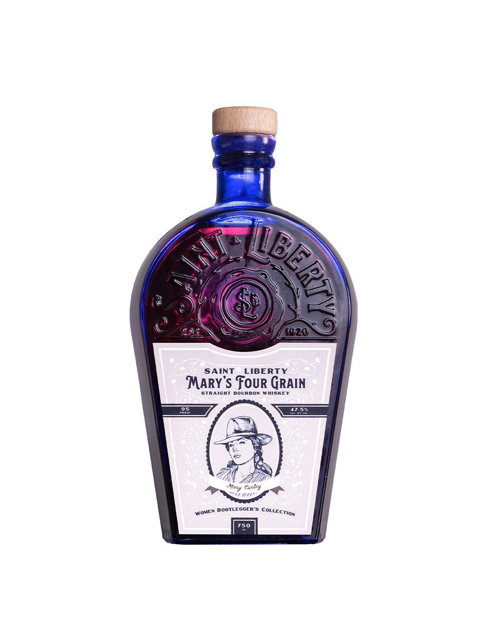 SAINT LIBERTY MARY'S FOUR GRAIN BOURBON WHISKEY