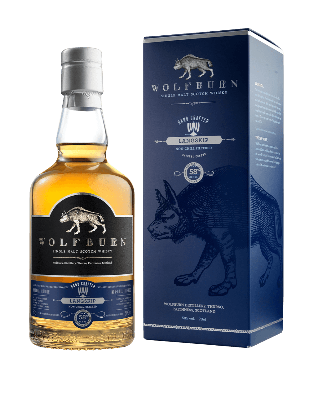 WOLFBURN LANGSKIP SCOTCH WHISKY