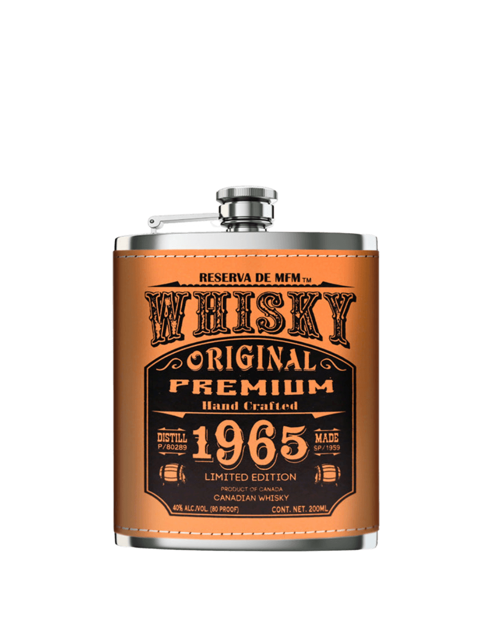 CASA MAESTRI FLASK CANADIAN WHISKY