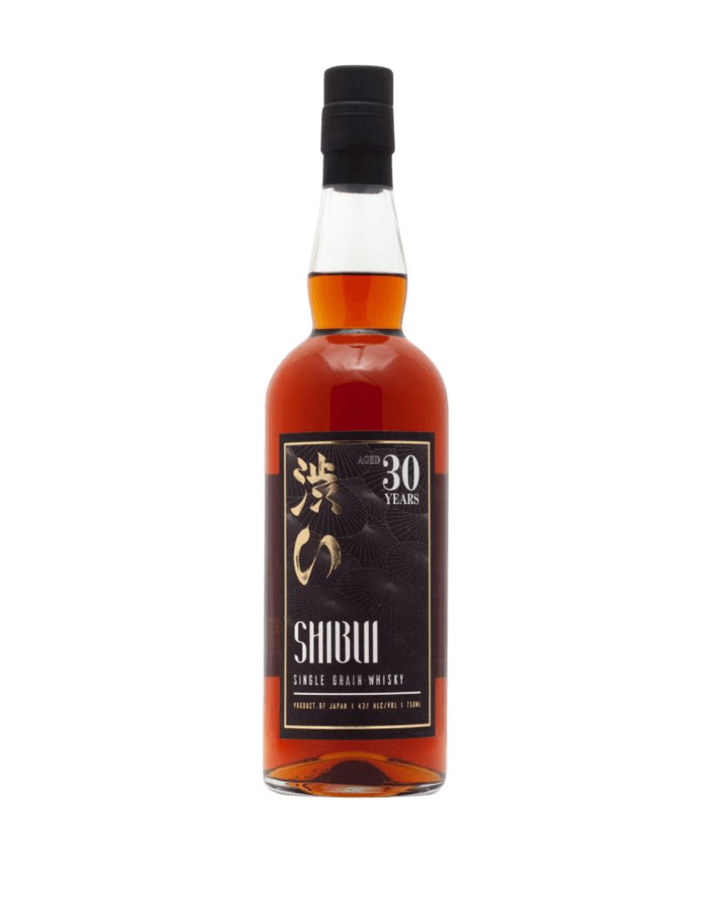 SHIBUI SINGLE GRAIN RARE CASK RESERVE 30 YEAR OLD