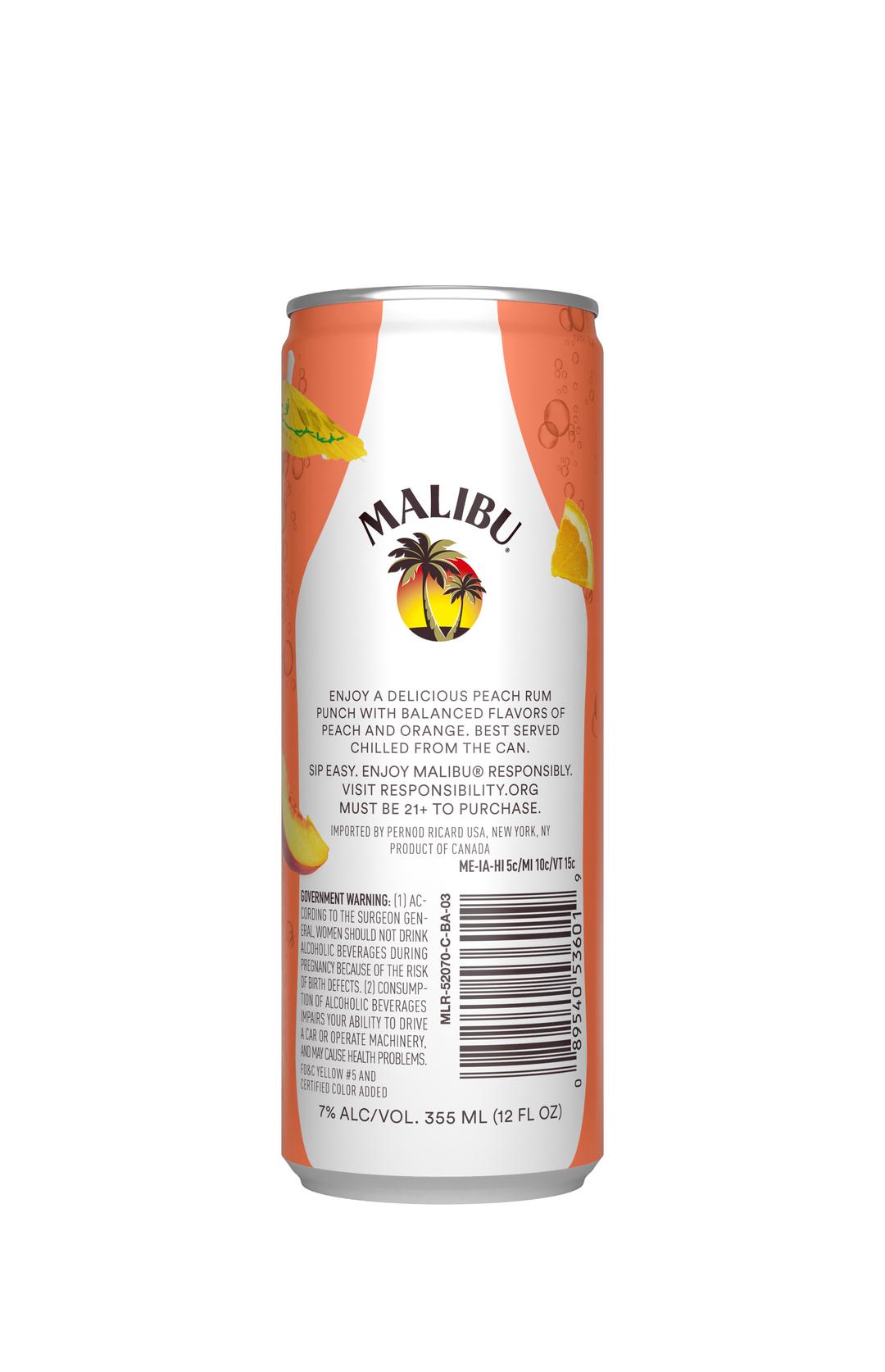 MALIBU® PEACH RUM PUNCH COCKTAIL