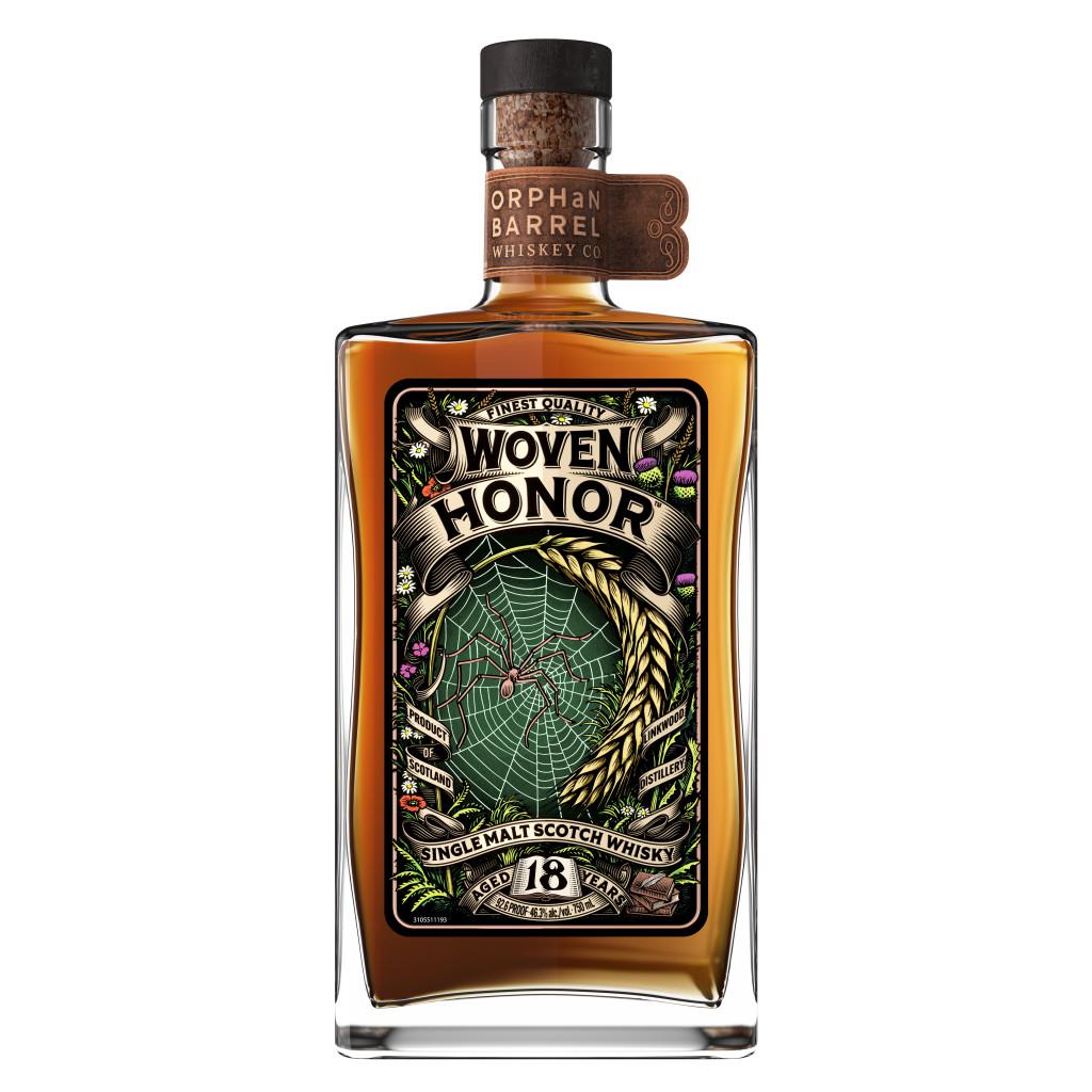 ORPHAN BARREL WOVEN HONOR SINGLE MALT SCOTCH WHISKY AGED 18 YEARS