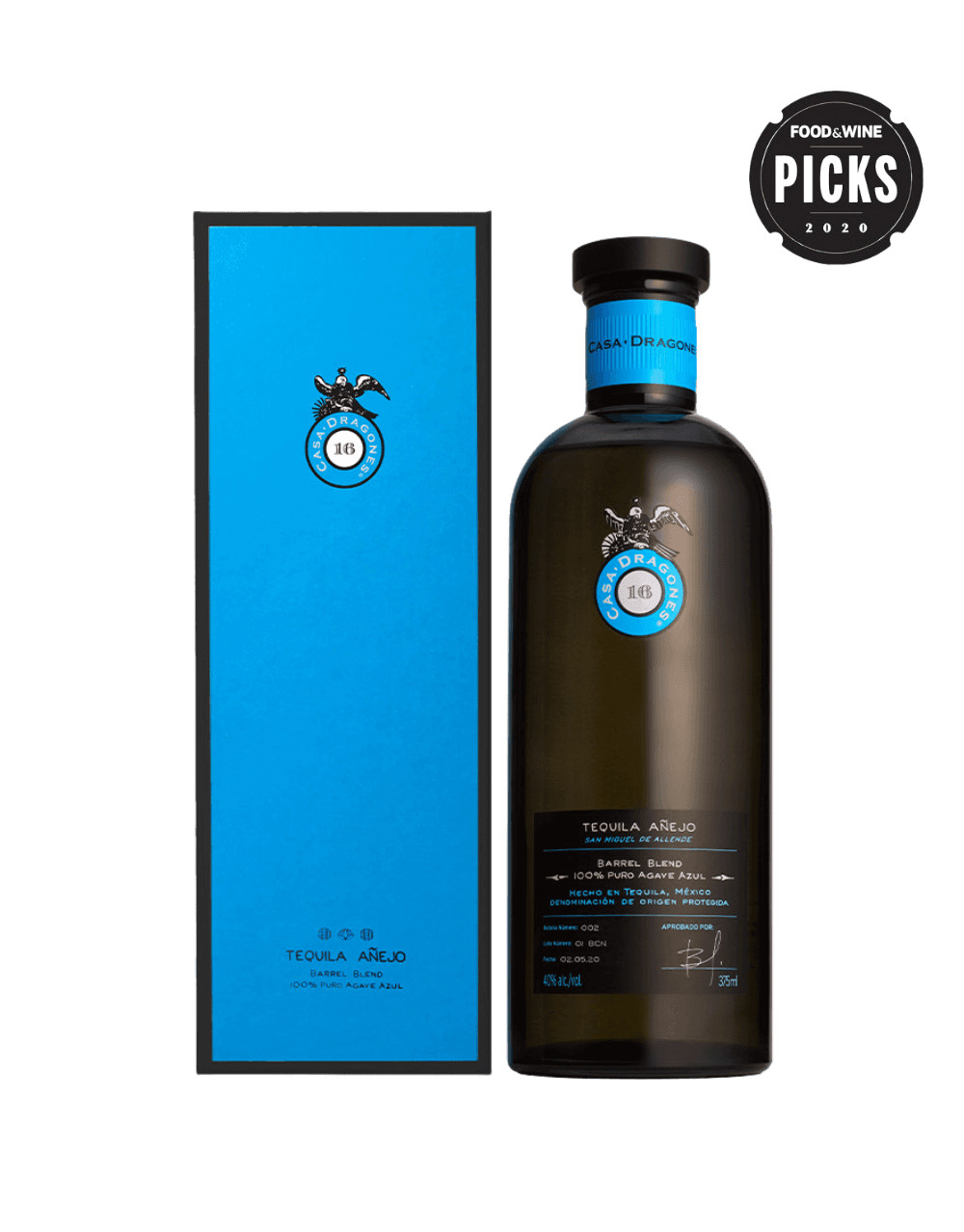 TEQUILA CASA DRAGONES AÑEJO BARREL BLEND