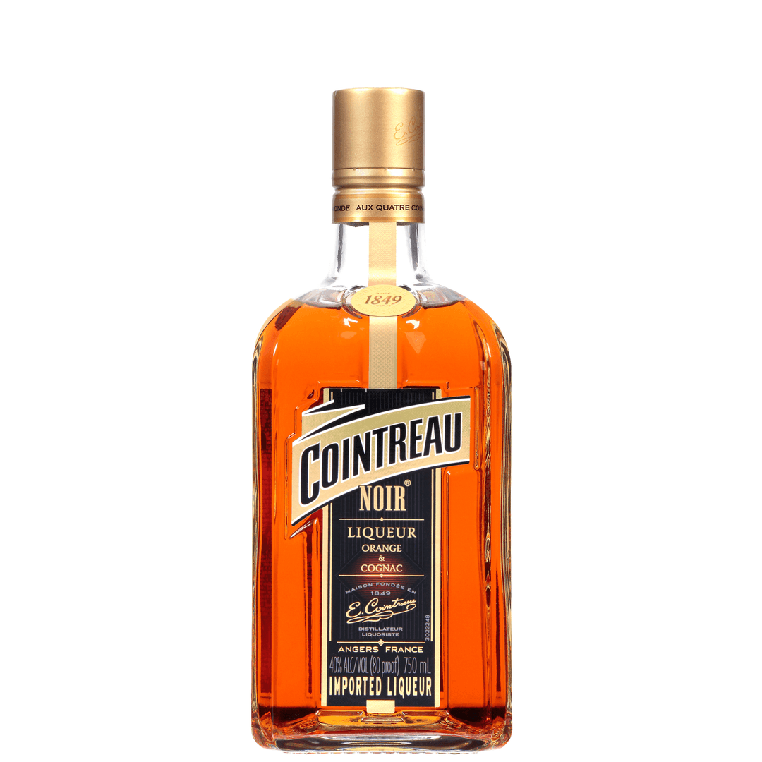 COINTREAU NOIR ORANGE LIQUEUR TRIPLE SEC WITH COGNAC