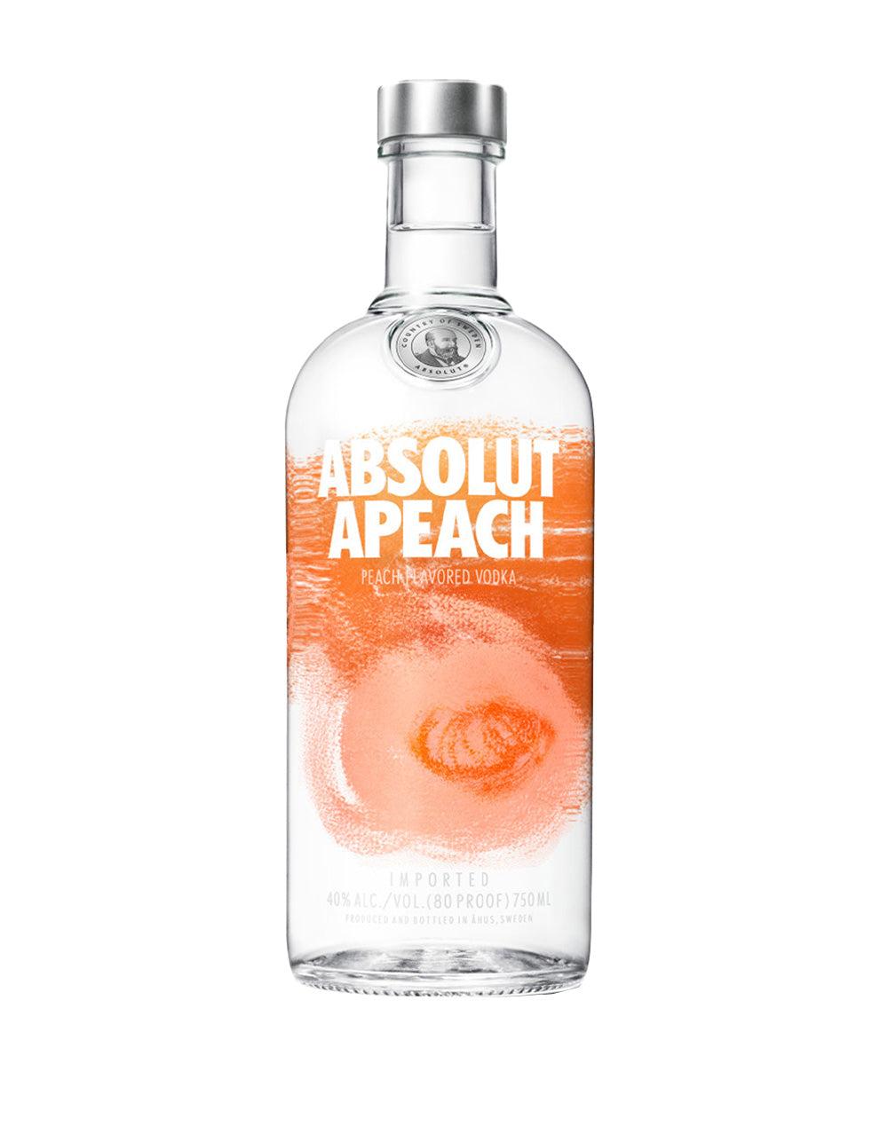 ABSOLUT PEACH VODKA