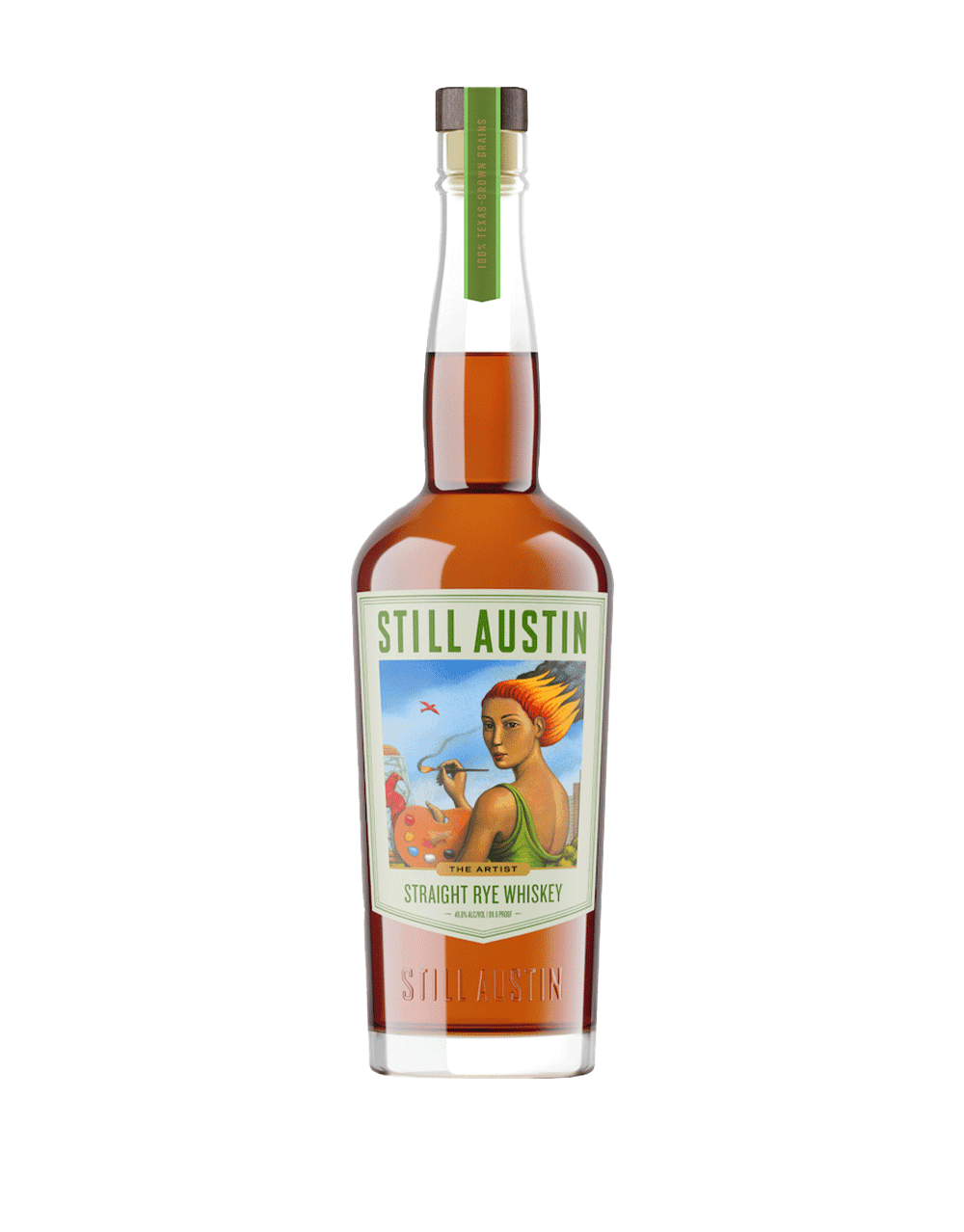 STILL AUSTIN STRAIGHT RYE WHISKEY "THE ARTIST"