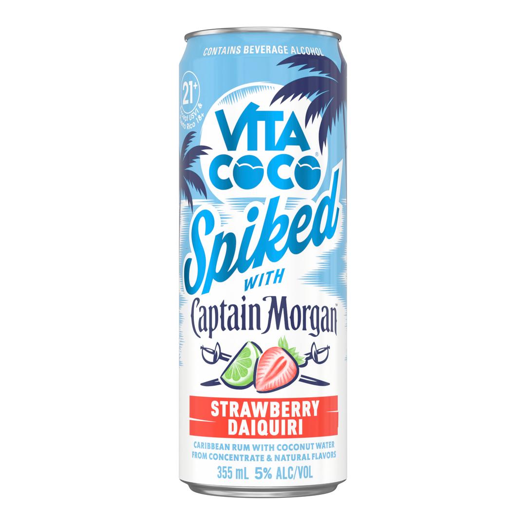 VITA COCO SPIKED WITH CAPTAIN MORGAN STRAWBERRY DAIQUIRI