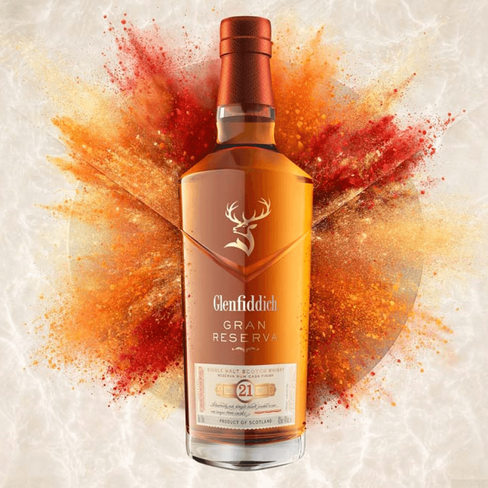 GLENFIDDICH 21 YEAR OLD GRAN RESERVA SINGLE MALT SCOTCH WHISKY