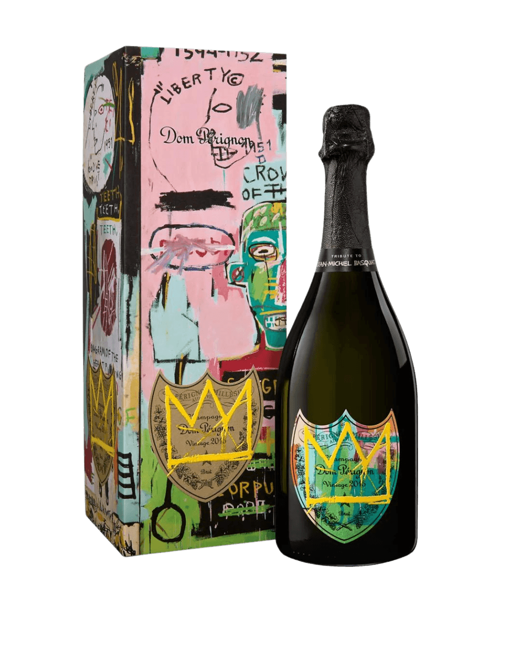 DOM PÉRIGNON VINTAGE 2015 TRIBUTE TO JEAN-MICHEL BASQUIAT SPECIAL EDITION