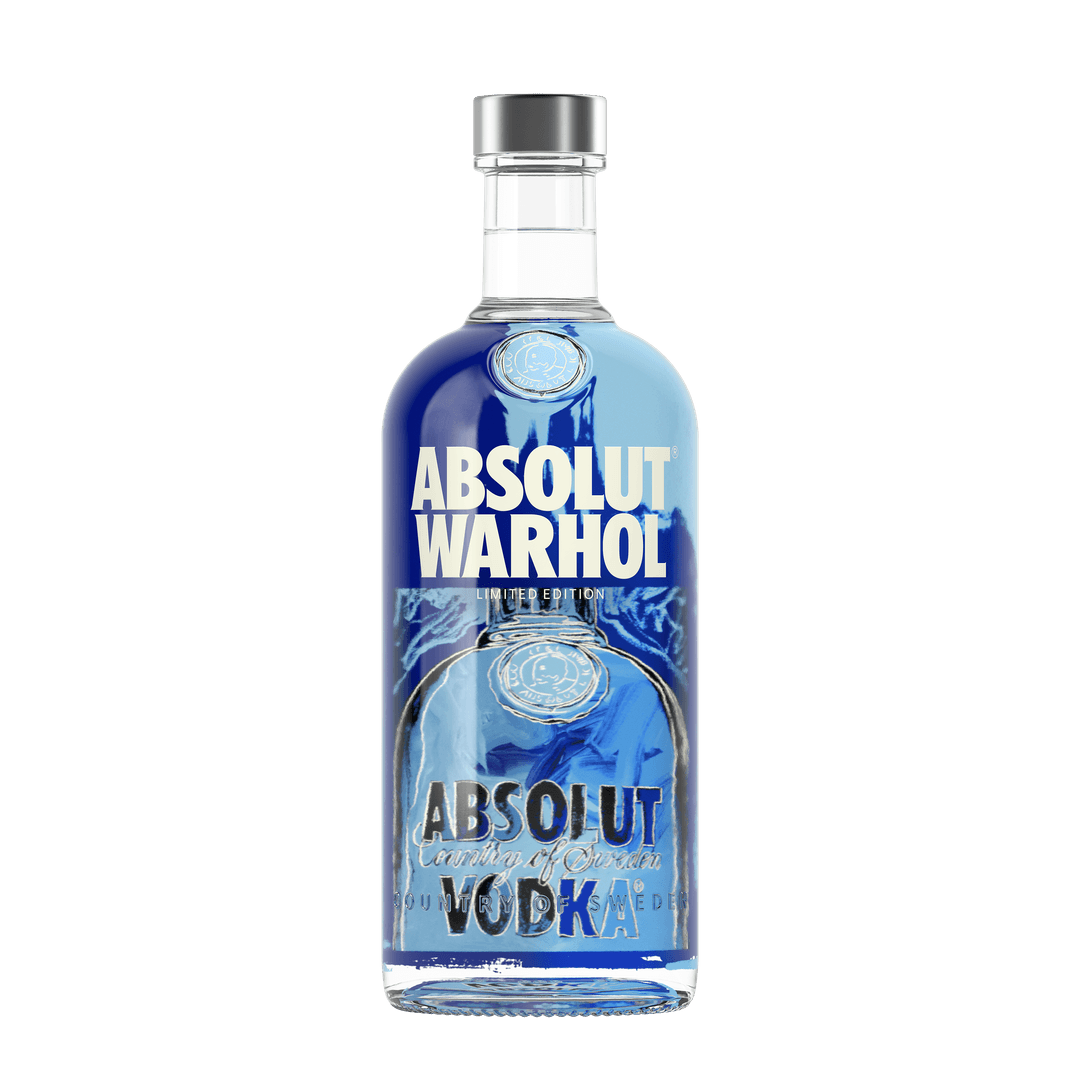 ABSOLUT ORIGINAL VODKA ANDY WARHOL EDITION