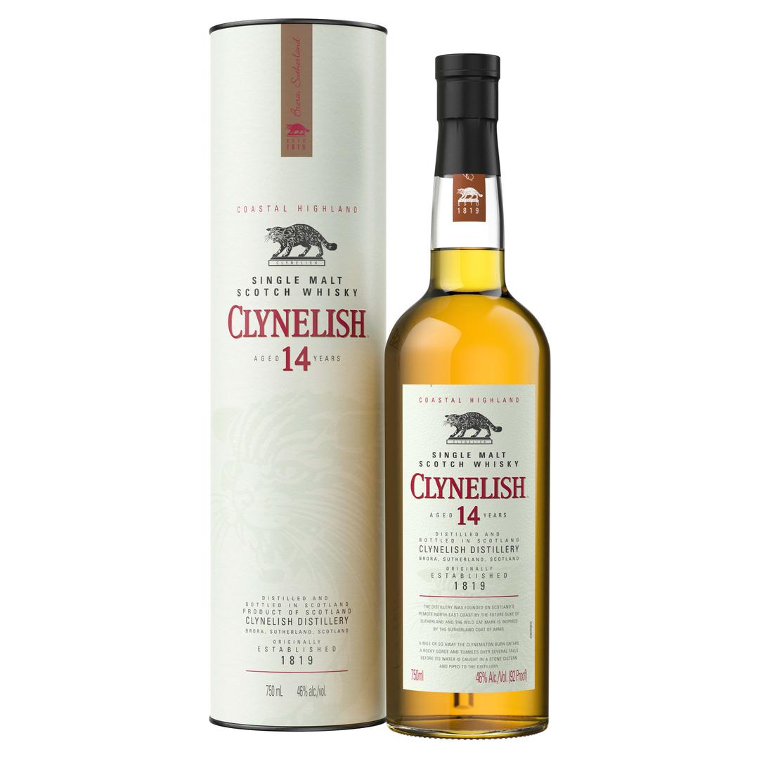 CLYNELISH 14-YEAR SINGLE MALT WHISKEY