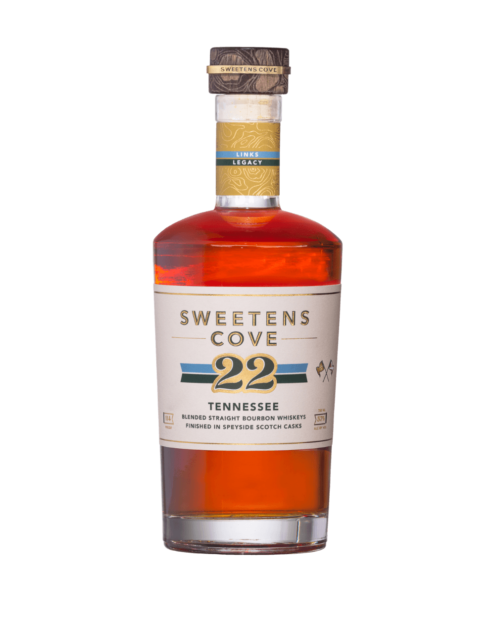 SWEETENS COVE 2022 RELEASE TENNESSEE BOURBON FINISHED IN SCOTCH CASKS