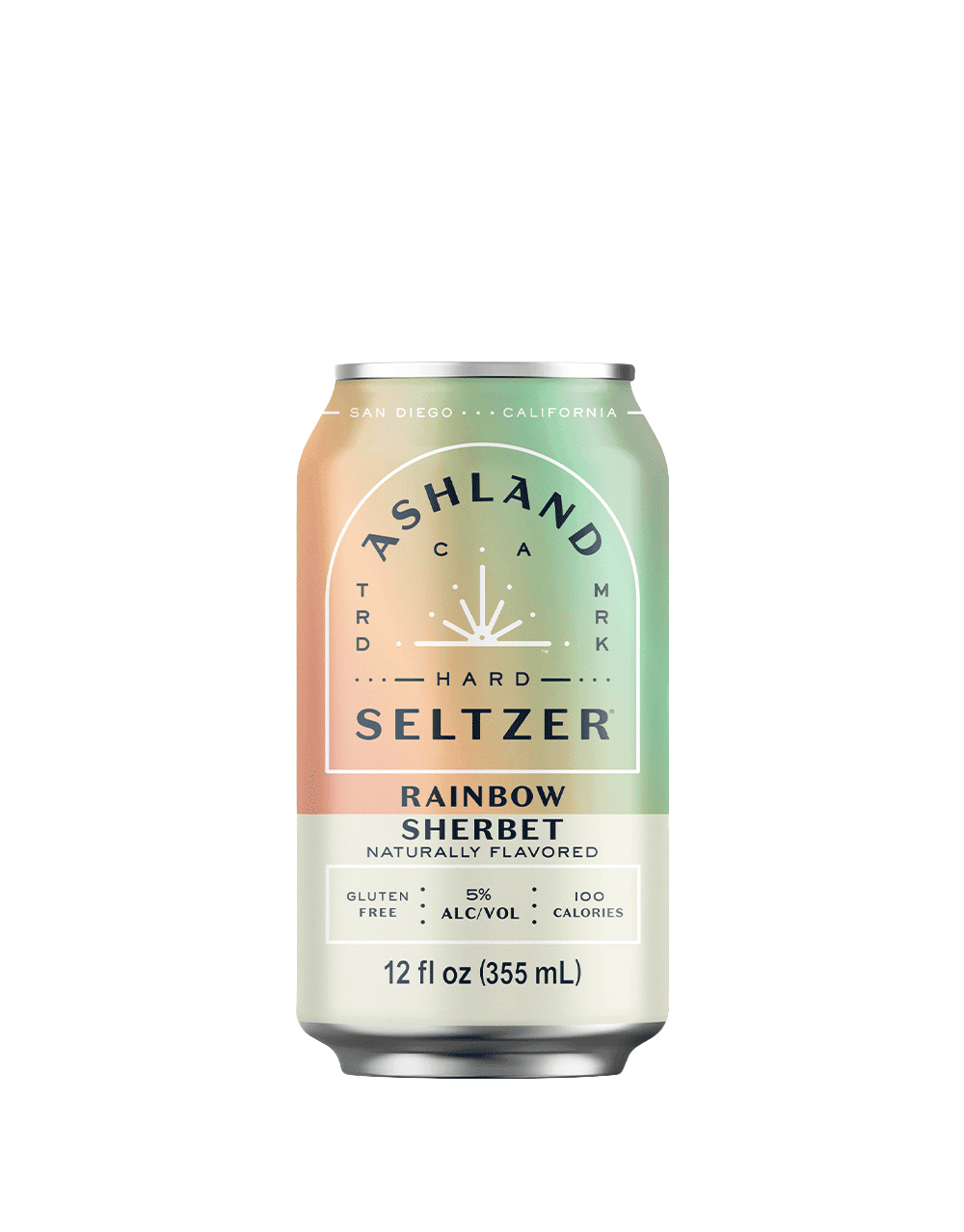 ASHLAND HARD SELTZER RAINBOW SHERBET