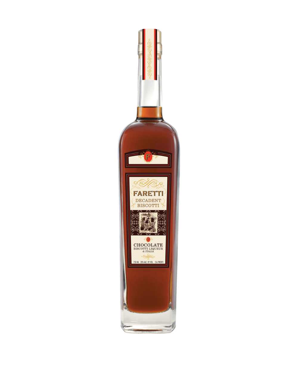 FARETTI LIQUEUR CHOCOLATE BISCOTTI