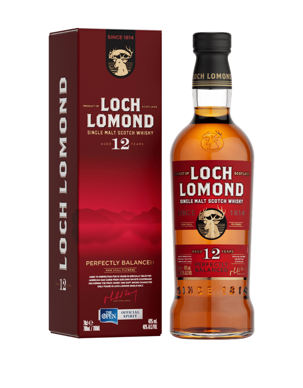 LOCH LOMOND 12 YEAR OLD SINGLE MALT