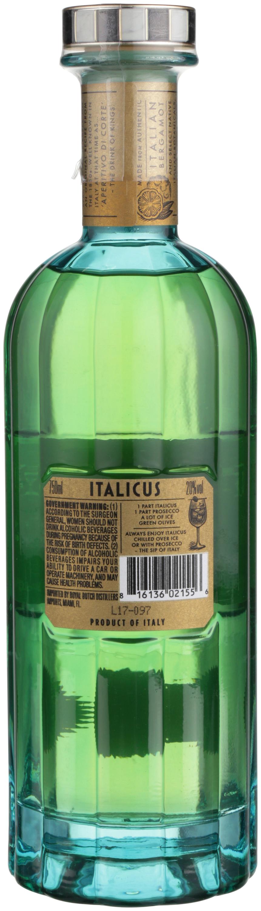 ITALICUS ROSOLIO DI BERGAMOTTO LIQUEUR