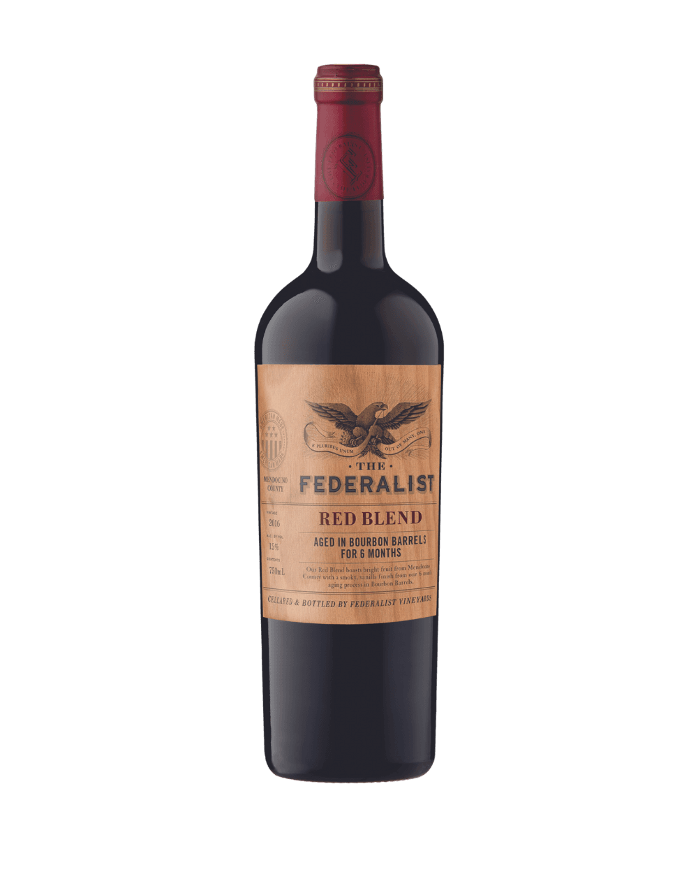 THE FEDERALIST BOURBON BARREL AGED RED BLEND