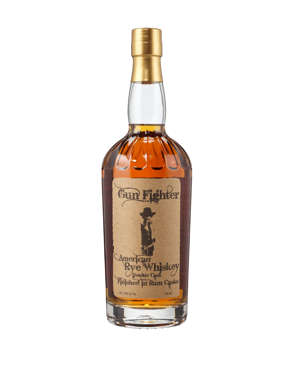 GUN FIGHTER RYE WHISKEY DOUBLE CASK - RUM FINISH