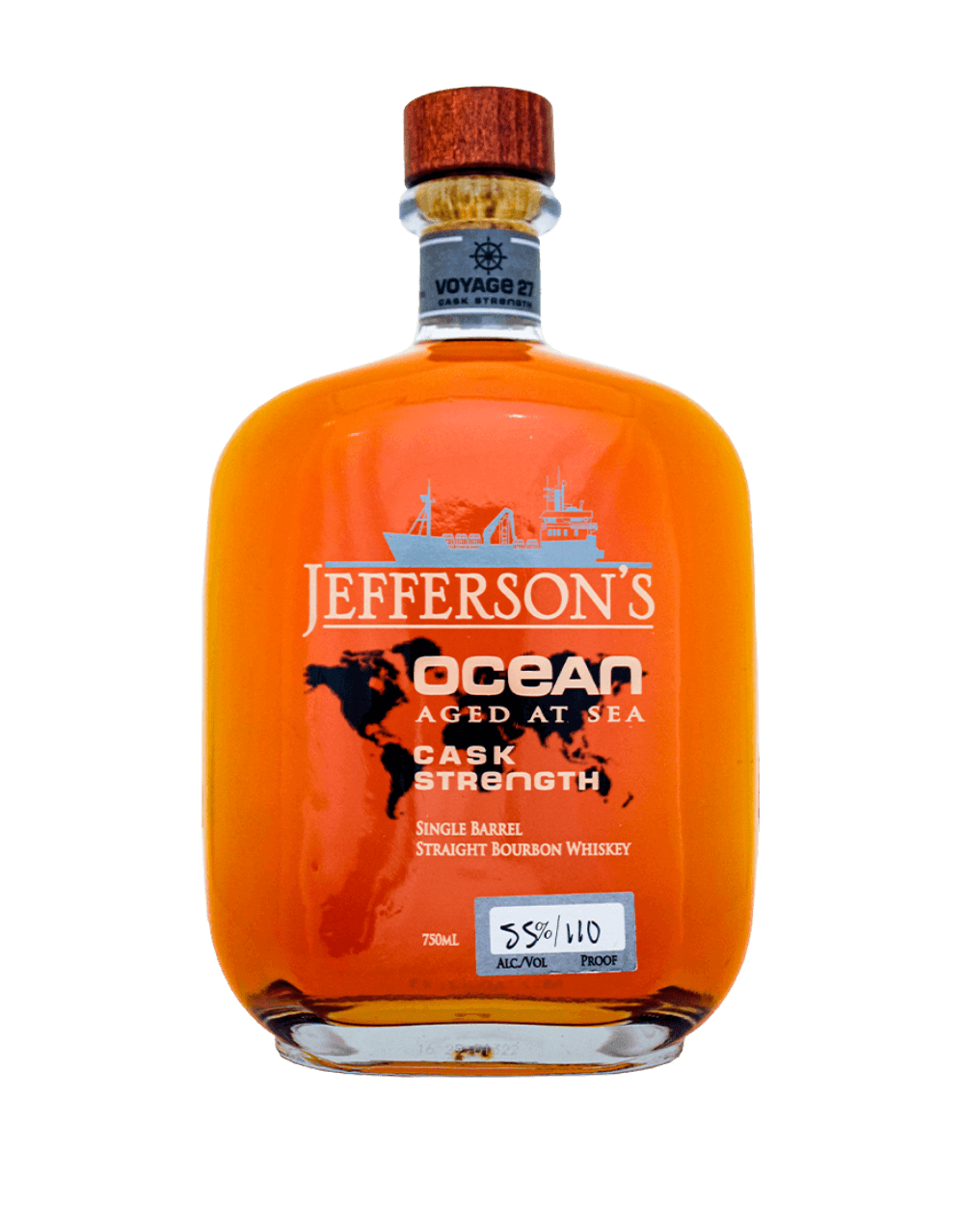 JEFFERSON'S OCEAN AGED CASK STRENGTH BOURBON S1B48