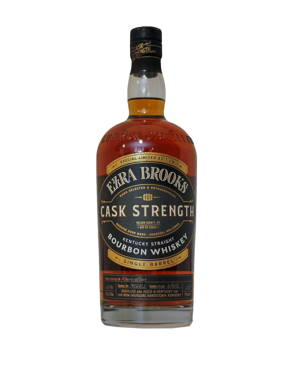 EZRA BROOKS SINGLE BARREL CASK STRENGTH BOURBON S1B22