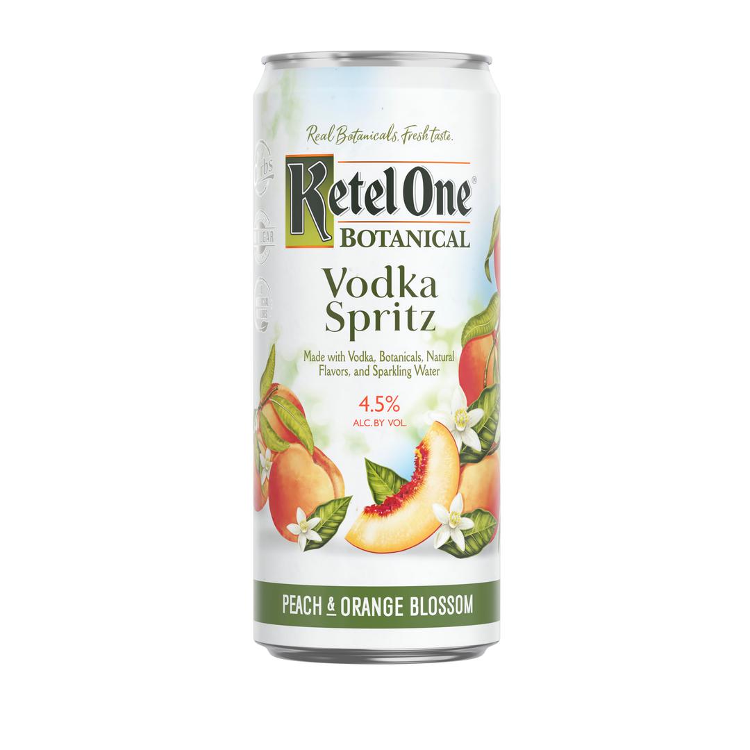 KETEL ONE BOTANICAL VODKA SPRITZ PEACH & ORANGE BLOSSOM