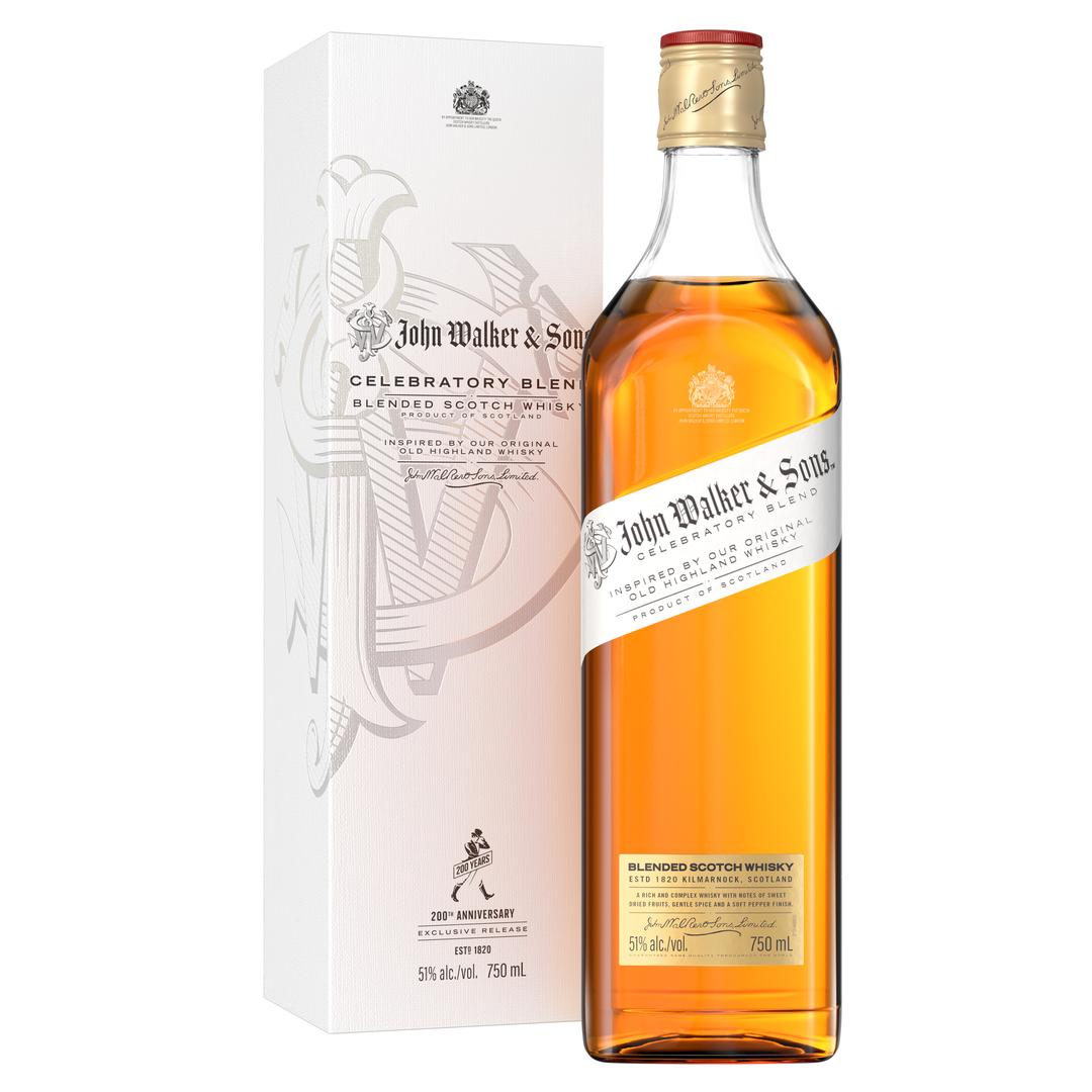 JOHN WALKER & SONS CELEBRATORY BLENDED SCOTCH WHISKY