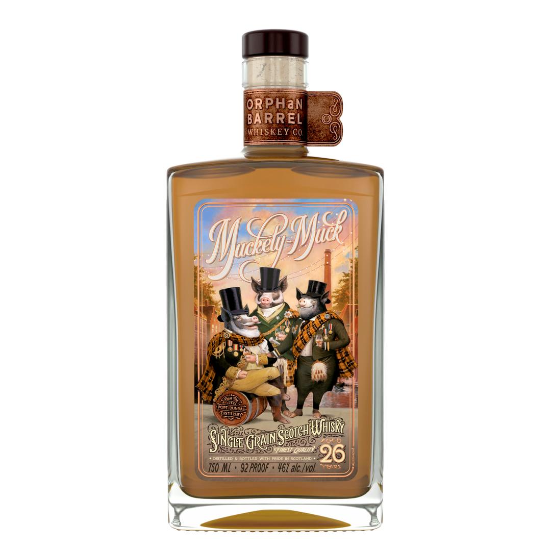 ORPHAN BARREL MUCKETY-MUCK 26 YEAR OLD SINGLE GRAIN SCOTCH WHISKY