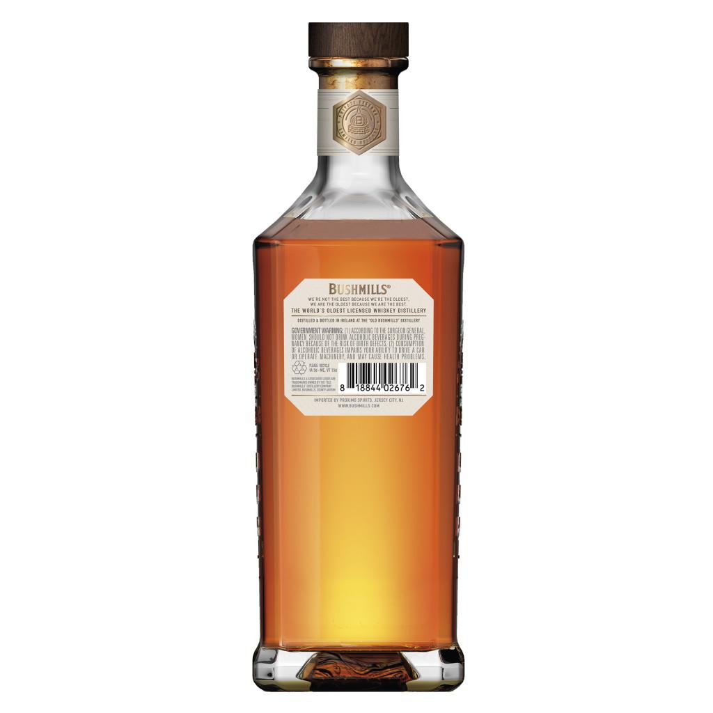 BUSHMILLS PRIVATE RESERVE LIMITED RELEASE 10 YEAR OLD - BURGUNDY CASK WHISKEY