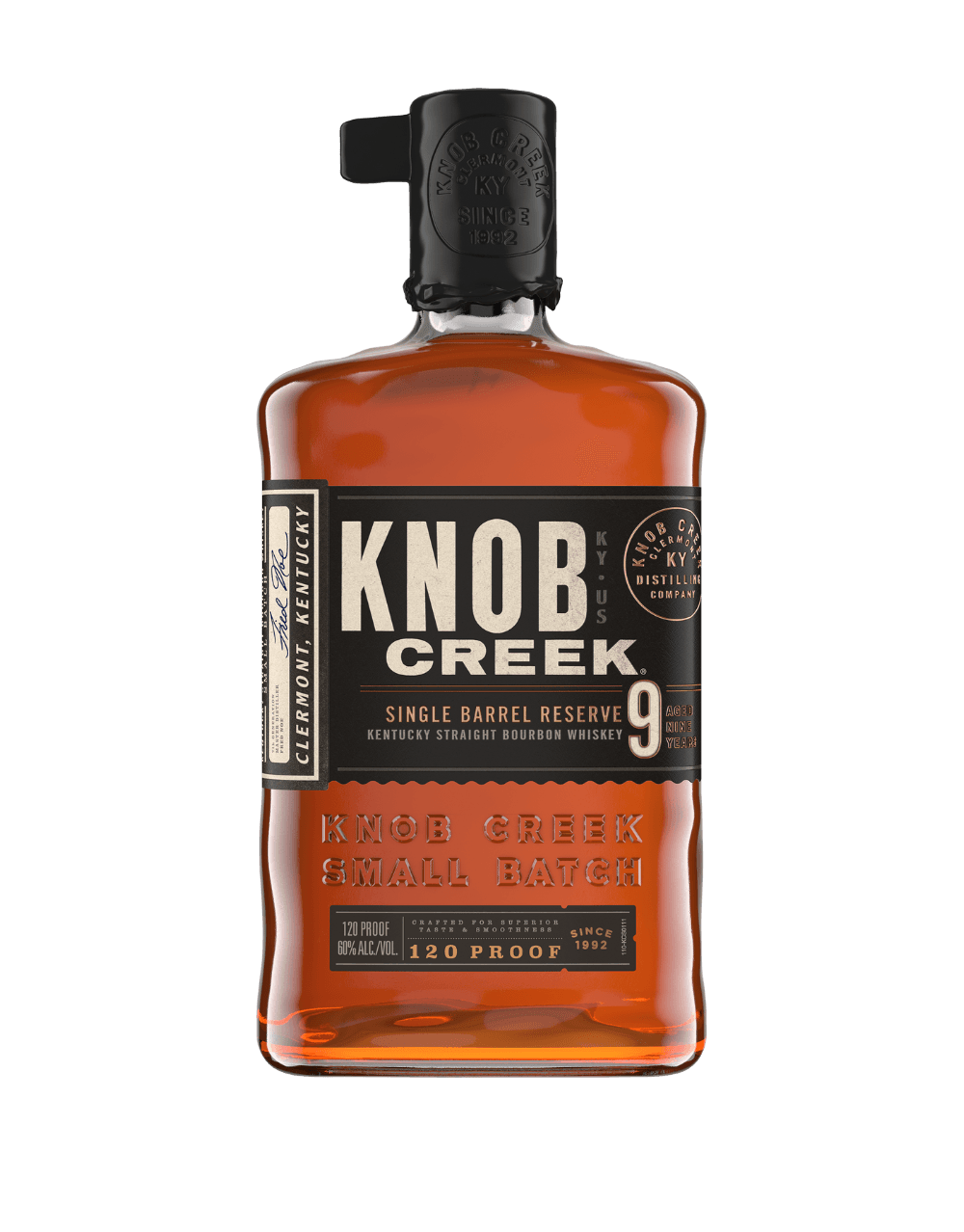 KNOB CREEK SINGLE BARREL RESERVE BOURBON WHISKEY