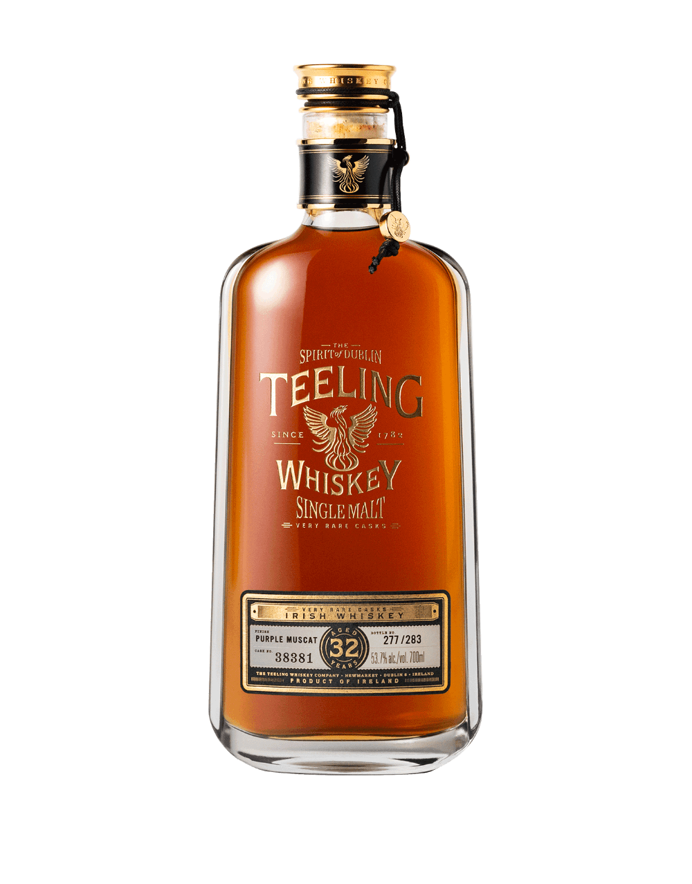 TEELING 32-YEAR-OLD SINGLE MALT IRISH WHISKEY PURPLE MUSCAT FINISH