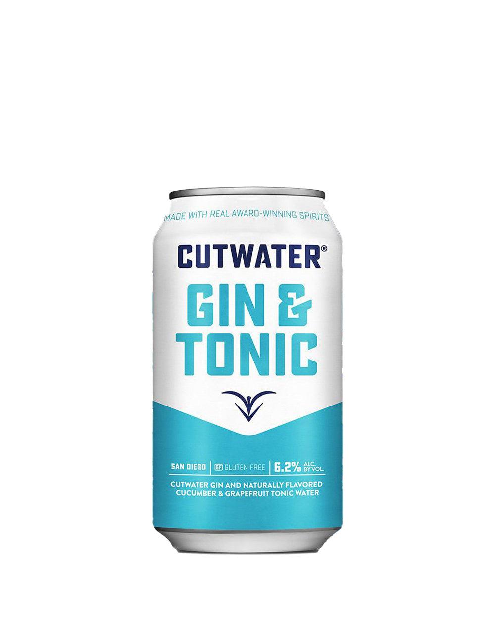 CUTWATER GIN & TONIC CAN