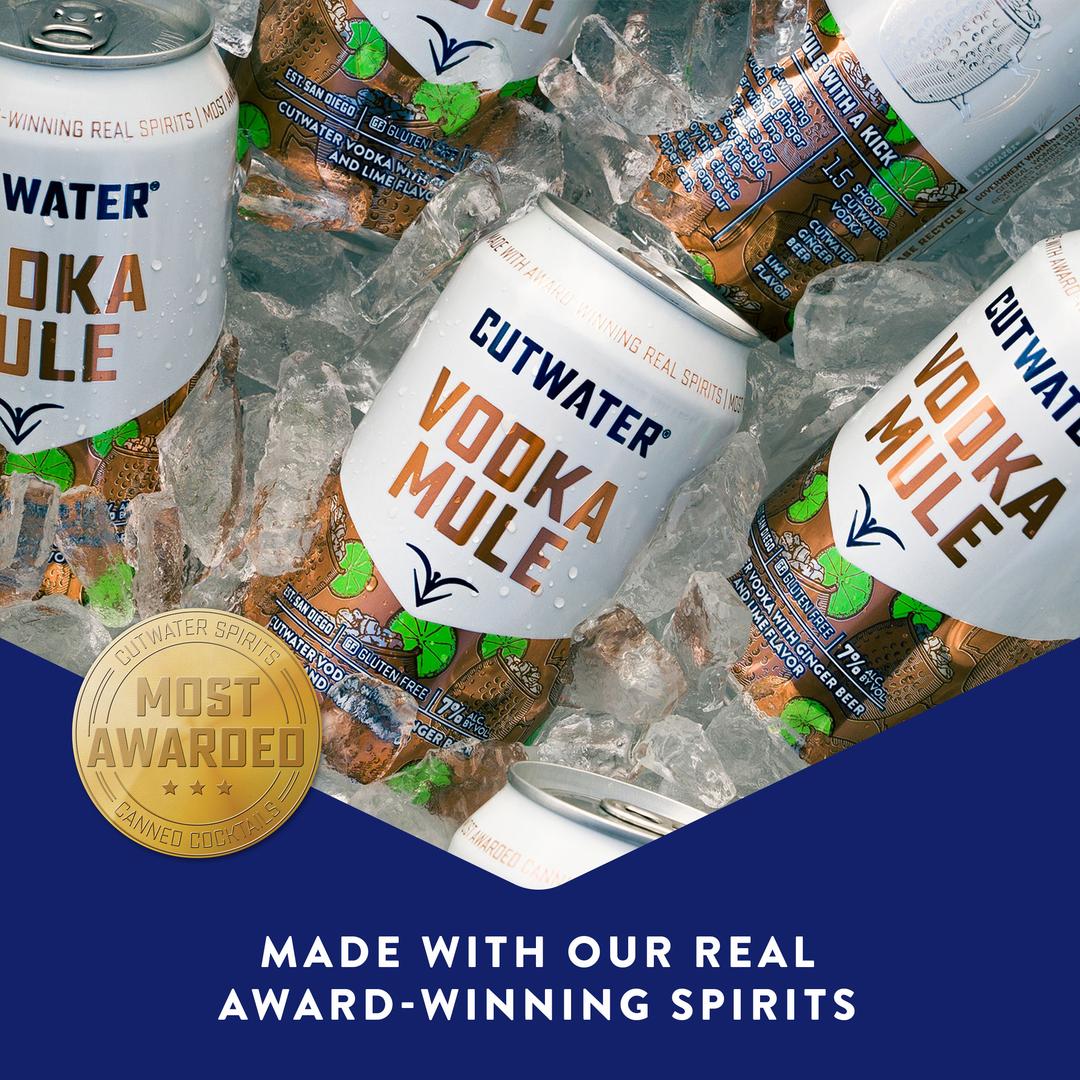 CUTWATER VODKA MULE CAN