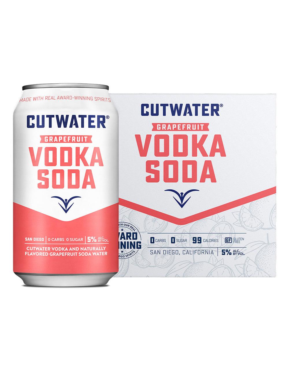 CUTWATER GRAPEFRUIT VODKA SODA CAN